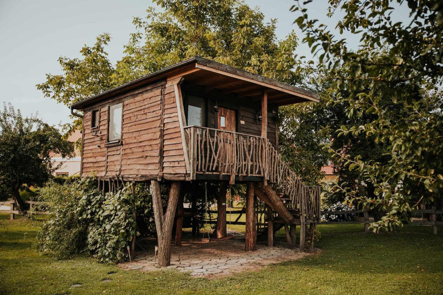 Hotel Treehouse Drevesna Hiska Strkovo Gnezdo Ranc Jures Ljutomer Zewnętrze zdjęcie
